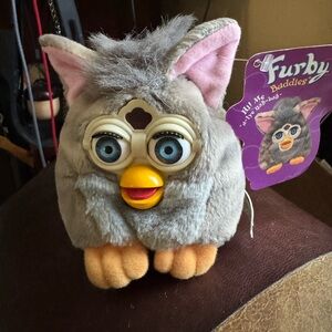 Furby Buddies Gray Plush Toy